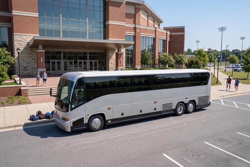 Sports Team Charter Bus Rentals in Lakeland, FL
